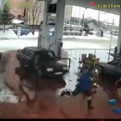 Asrın felaketini gösteren en net kare! Elbistan'da yaşanan panik anı 