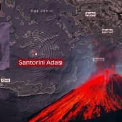Ege'de depremler devam ediyor! Santorini Yanardağı patlarsa ne olur?