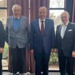 Ersin Tatar, Murat Doğanay'ın davetiyle iş dünyası temsilcileriyle buluştu