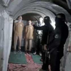 İsrail'in çözemediği labirent! Kassam rehinelerin tutulduğu tünelleri ilk kez paylaştı