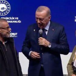 Vatandaş gassal olduğunu söyledi, Erdoğan espriyi patlattı