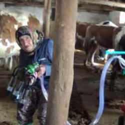 80 yaşındaki Dilber ninenin hayvancılık aşkı Bakan Kacır'ın hediyesiyle taçlandı