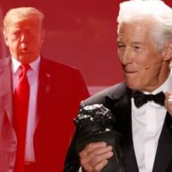 ABD'li efsane oyuncu Richard Gere'den ödül töreninde Trump'ı kızdıracak sözler!