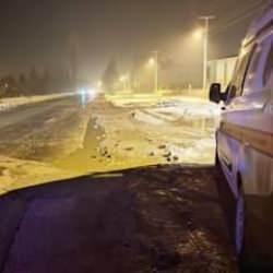 Aracın çarptığı yaya öldü, sürücü kaçtı