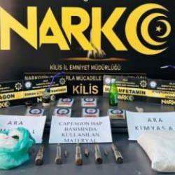 Kilis&rsquo;te uyuşturucu operasyonu: 7 tutuklama