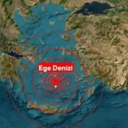 Ege'de deprem! İzmir de sallandı!