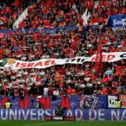 Real Madrid'in maçında İsrail'i çıldırtacak pankart!
