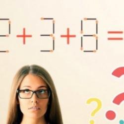 Sadece bir kibrit çöpü hareket ettirerek işlemi düzenleyebilir misin?