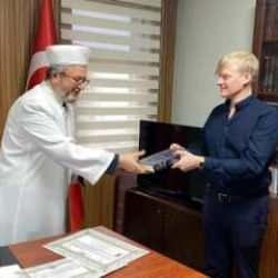 Finlandiyalı Österman Sakarya'da Müslüman oldu