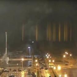 Rus İHA'sı Ukrayna elektrik santralini vurdu!