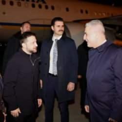 Ukrayna Devlet Başkanı Zelenskiy, Türkiye'ye geldi
