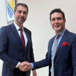 Öncü Sönmez'den Bosna Hersek Devlet adamlarına ziyaret