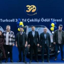 Turkcell’in dev 30. yıl çekilişinin kazananları ödüllerine kavuştu