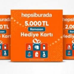 Hepsiburada’dan Ramazan’a özel hediye kartları