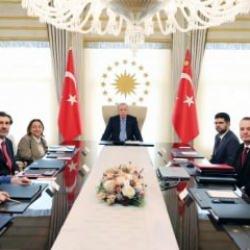 TVF Yönetim Kurulu Toplantısı, Cumhurbaşkanı Erdoğan'ın başkanlığında yapıldı