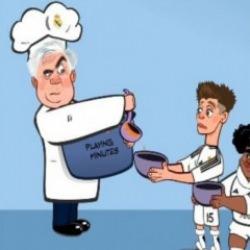 Dünyada gündem olan animasyon! Ancelotti'den Arda Güler'e bir damla yemek!