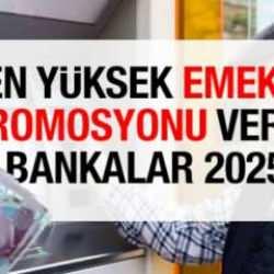 En yüksek emekli promosyonu veren bankalar 2025! Emekli promosyonu nasıl alınır?