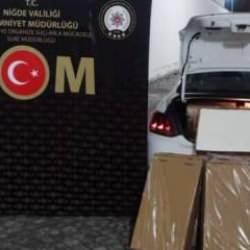 Niğde'de ele geçirildi: Tam 175 bin adet!