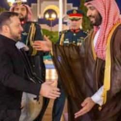 Son dakika... ABD ve Ukrayna heyeti Cidde'de! İlk kareler geldi