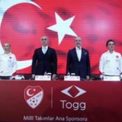 TOGG, Milli Takımlar ana sponsoru oldu