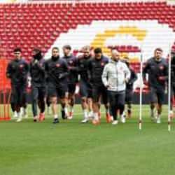 A Milli Futbol Takımı, Macaristan maçına hazır