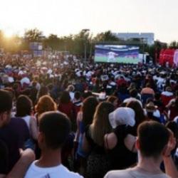 Eskişehir'de milli maç heyecanı dev ekranda yaşanacak