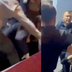 Kilis&rsquo;te y&uuml;ksek sesle m&uuml;zik &ccedil;alan işletmeyi uyaran polislere saldırı