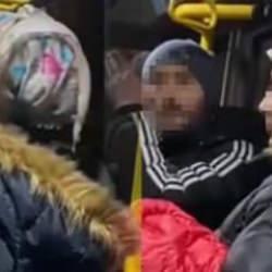 Otobüs şoförü ile kendisine hakaret eden yolcu arasında arbede