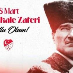 TFF'den 'Çanakkale Zaferi' paylaşımı