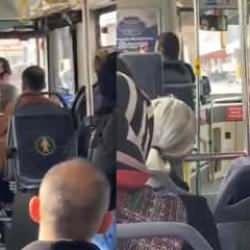 Yolcular şoke oldu: Tanımadığı kadına otob&uuml;ste evlilik teklifi etti!