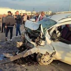 Bayram &ouml;ncesi katliam gibi zincirleme kaza