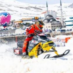 Dünya Kar Motosikleti Şampiyonası ülke ekonomisine katkı sağladı
