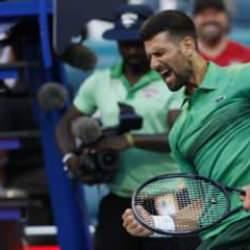 Novak Djokovic, Miami Açık'ta finale yükseldi