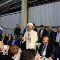 Ali Erbaş: M&uuml;sl&uuml;manlığımızdan dolayı Rabbimize ne kadar ş&uuml;kretsek azdır