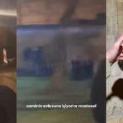 Şehzadebaşı Camii bahçesinde içki içip cami duvarına işediler! Saraçhane'de çirkin görüntü