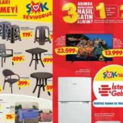 ŞOK 26 Mart Aktüel Kataloğu! Piknik masası, sandalye, merdiven...