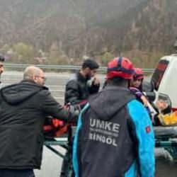 Bingöl’de trafik kazası: 5 kişi yaralandı