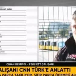 Eski İETT &ccedil;alışanı 'yedek par&ccedil;a' vurgununu tek tek anlattı