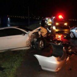 Feci kaza: İki otomobil kafa kafaya çarpıştı: 3 ölü, 1 yaralı