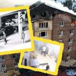 Kartalkaya'daki yangınında korkunç gerçek! insanlar yerine arabaları kurtarmışlar