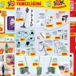 ŞOK'a bahar geldi! Şarjlı Dik Süpürge, Buharlı Temizlik Makinesi...