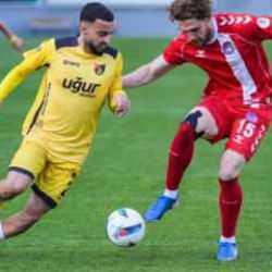 1. Lig'de play-off yolunda kritik zafer! 1 dakikada 2 golle güldü