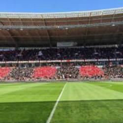 20 binden fazla insan amatör lig maçını  tribünden seyretti