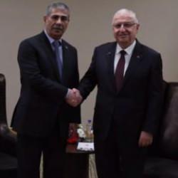 Bakan G&uuml;ler, Azerbaycanlı mevkidaşı Hasanov ile g&ouml;r&uuml;şt&uuml;