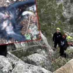 Besiciyi &ccedil;&ouml;kerten manzara: S&uuml;r&uuml;s&uuml; ahırda değil dağda can verdi 