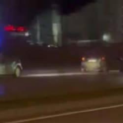 Hollywood filmi değil Gaziantep! Polis, otomobile çarparak durdurdu
