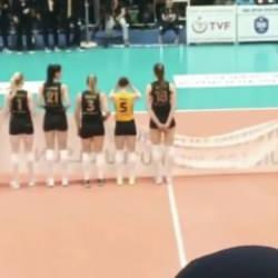 İlkin Aydın'dan sonra üç voleybolcudan daha polis protestosu!