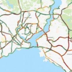 İstanbul trafiğinde yağmur yoğunluğu