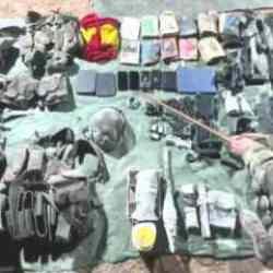 Teröristlere ait çok sayıda silah ve mühimmat ele geçirildi!