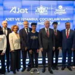 AJet ve İstanbul Çocukları Vakfından başarılı öğrencilere seyahat desteği